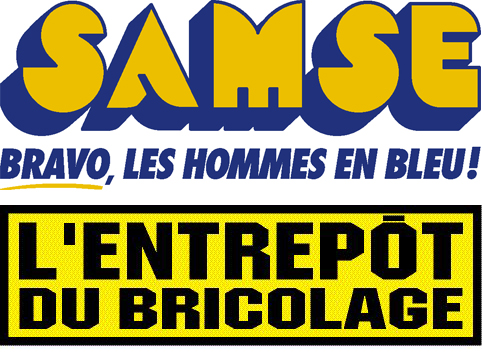 Logo Samse et Entrepot du Bricolage